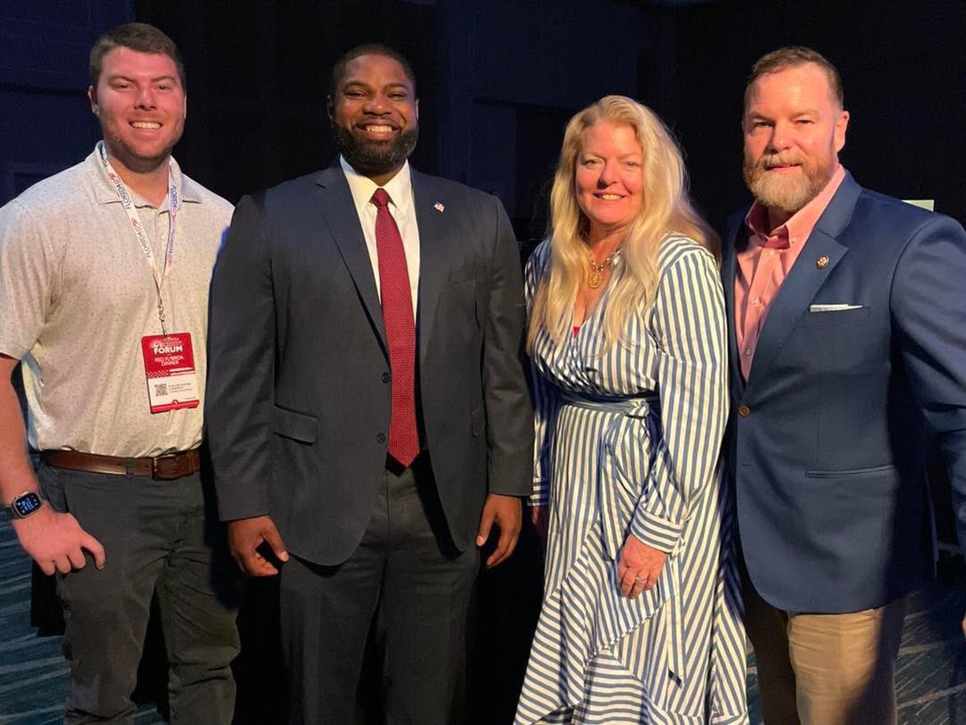 Aaron Bean (@aaronpbean) on Twitter photo Thank you to the <a href="/FloridaGOP/">Florida GOP</a> for inviting me to participate in the Congressional Panel at this past weekend’s Florida Freedom Forum! We discussed a wide range of topics.
Our moderator, <a href="/helenaguirrefer/">Helen Aguirre Ferré</a>, did an excellent job.
Abby, my son Walker, and I even got to catch up Thank you to the <a href="/FloridaGOP/">Florida GOP</a> for inviting me to participate in the Congressional Panel at this past weekend’s Florida Freedom Forum! We discussed a wide range of topics.
Our moderator, <a href="/helenaguirrefer/">Helen Aguirre Ferré</a>, did an excellent job.
Abby, my son Walker, and I even got to catch up