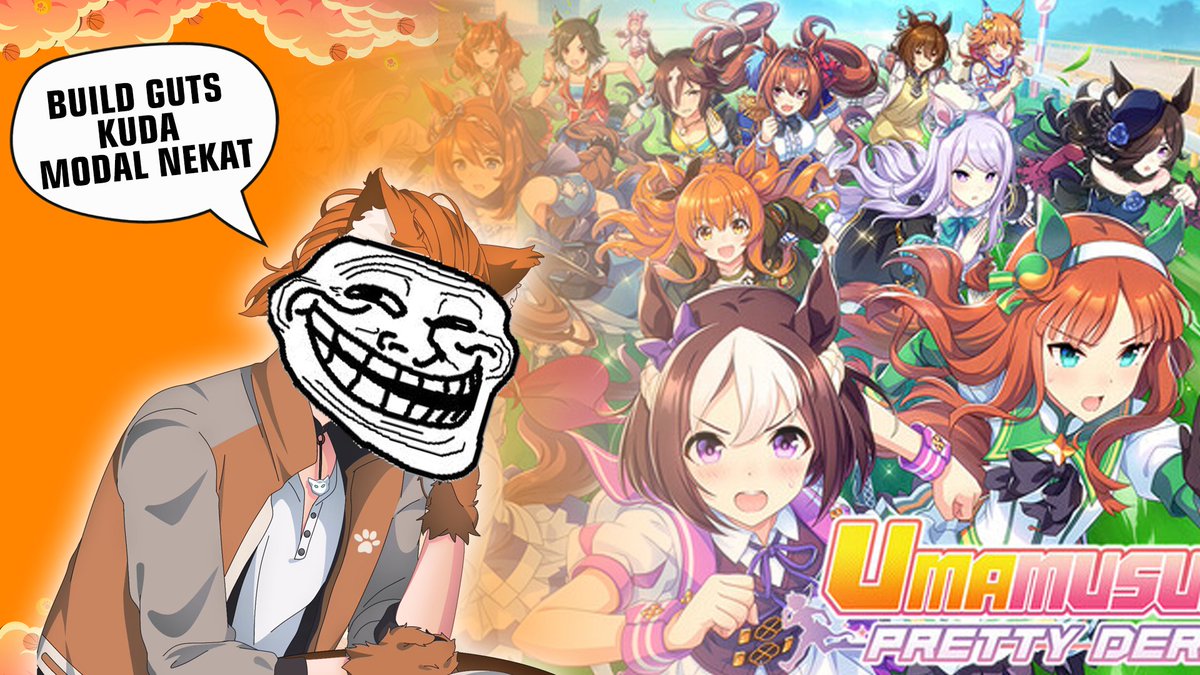 【UMA MUSUME : PRETTY DERBY】BUILD KUDA S1 TEKNIK BALAP【VTUBER ID】

Start : Hari ini, jam 20.20 WIB
Link : youtube.com/live/ox8_6LWLq…

#INULive #umamusume #umamusumeprettyderby #VtuberID #Vtuber #VTuberUprising