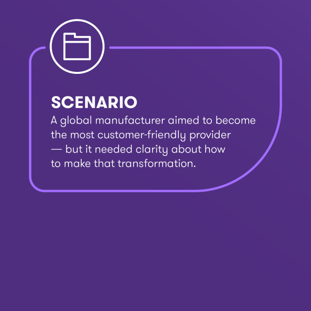 Chaka95's tweet image. In 10 weeks, this #manufacturer aligned 70 #CustomerExperiences to 30 business capabilities — building a clear, ROI-backed roadmap for change. A reminder of what’s possible when you lead with the customer. See more in @GrantThorntonUS’s recent case study. bit.ly/41tvTGL