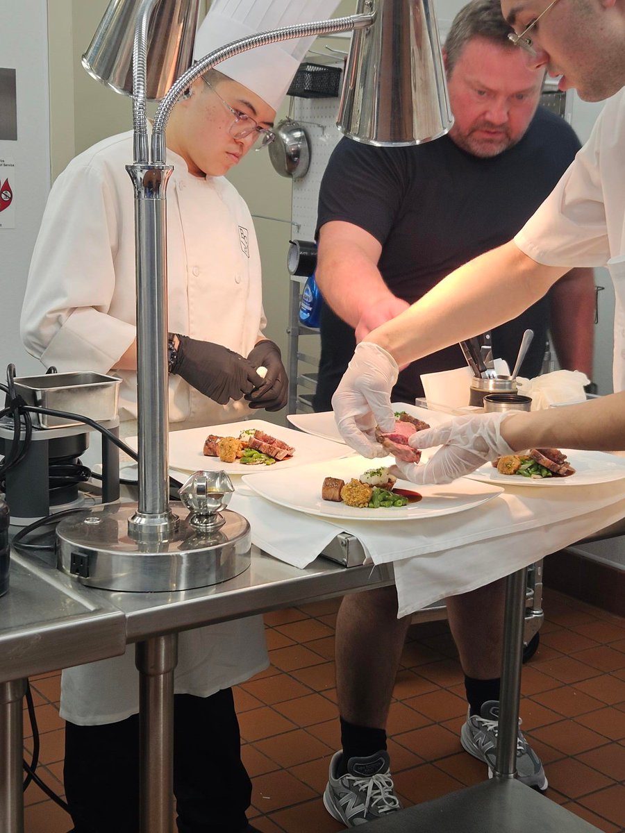 Congrats to Country Club of St. Albans line cooks Kalie Mullings, Jack Courtney &amp; Zack Dominguez with the ACF Chef de Cuisine Association of St. Louis team. They took 4th place at the National ACF Championships in Las Vegas.

#ThisIsKemperSports