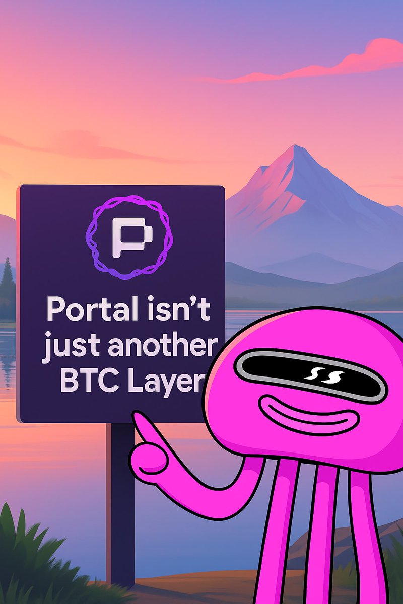 ! <a href="/PortaltoBitcoin/">Portal</a> isn’t just “another Bitcoin layer.”

It’s a paradigm shift.

✅Swap any asset cross-chain, truly trustlessly
✅No bridges. No wrapped tokens. No custodians.
✅Built on Bitcoin, powered by atomic swaps
✅Every trade settles like a BTC transaction

This is what