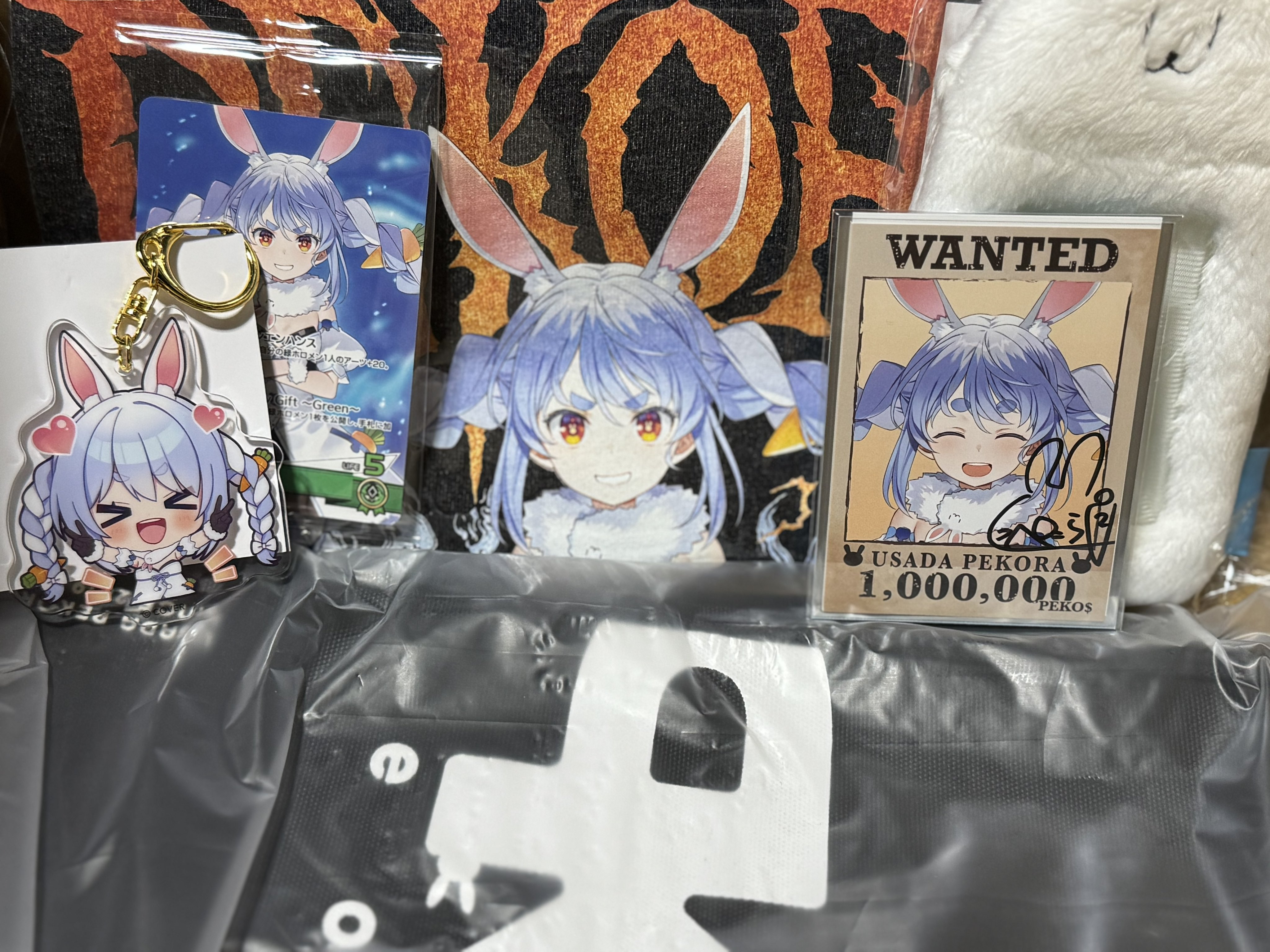 兎田ぺこら 誕生日記念2025 フルセット　直筆サインver 兎田ぺこら誕生日記念2025 グッズのみ サイン ホロカなし 兎田ぺこら