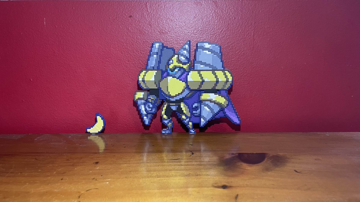 Justin | XplosiveAction (@xplosivea) on Twitter photo And here's this absolute UNIT of a model all printed and painted. The layers with the drill head, shoulders, hands, and armor pieces on the legs, really showcase the depth of these sprites.
REPOSTS APPRECIATED!
#3dmodeling #3dprinted #pixelart #ShovelKnight <a href="/Nitrome/">Nitrome Ltd - Mouse Work - soon for Switch 2!</a> And here's this absolute UNIT of a model all printed and painted. The layers with the drill head, shoulders, hands, and armor pieces on the legs, really showcase the depth of these sprites.
REPOSTS APPRECIATED!
#3dmodeling #3dprinted #pixelart #ShovelKnight <a href="/Nitrome/">Nitrome Ltd - Mouse Work - soon for Switch 2!</a>