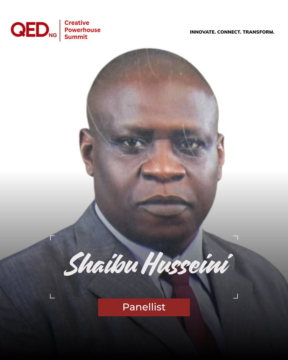 As we count down to the QEDNG Creative Powerhouse Summit, we’re proud to highlight the incredible journey of our Panellist, Dr Shaibu Husseini. 

A cultural ambassador, seasoned journalist, and one of Nollywood’s most consistent documentarists, Dr. Husseini brings unmatched