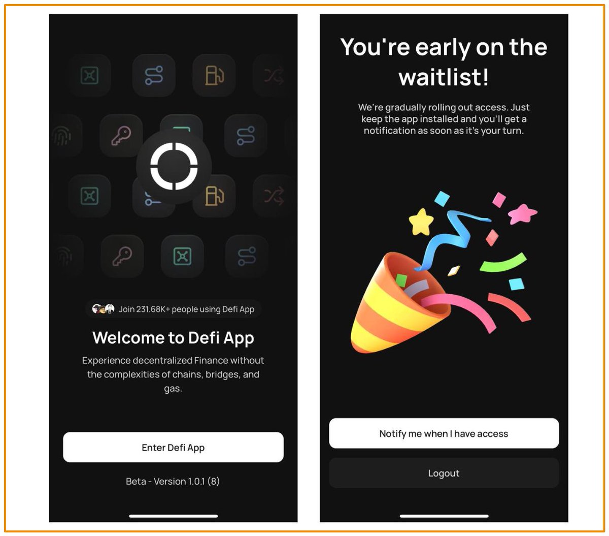 Amber _ D (@0xamberct) on Twitter photo A fact: DeFi app rarely comes into iOS due to high-level regulations.
<a href="/defidotapp/">Defi App 🎩</a> made it!
Enjoy the first DeFi super app on your iPhones, including the features which are the same as the Web version:
- Perps
- Gasless trades on mobile
- Airdrops for loyal users
- A fact: DeFi app rarely comes into iOS due to high-level regulations.
<a href="/defidotapp/">Defi App 🎩</a> made it!
Enjoy the first DeFi super app on your iPhones, including the features which are the same as the Web version:
- Perps
- Gasless trades on mobile
- Airdrops for loyal users
-