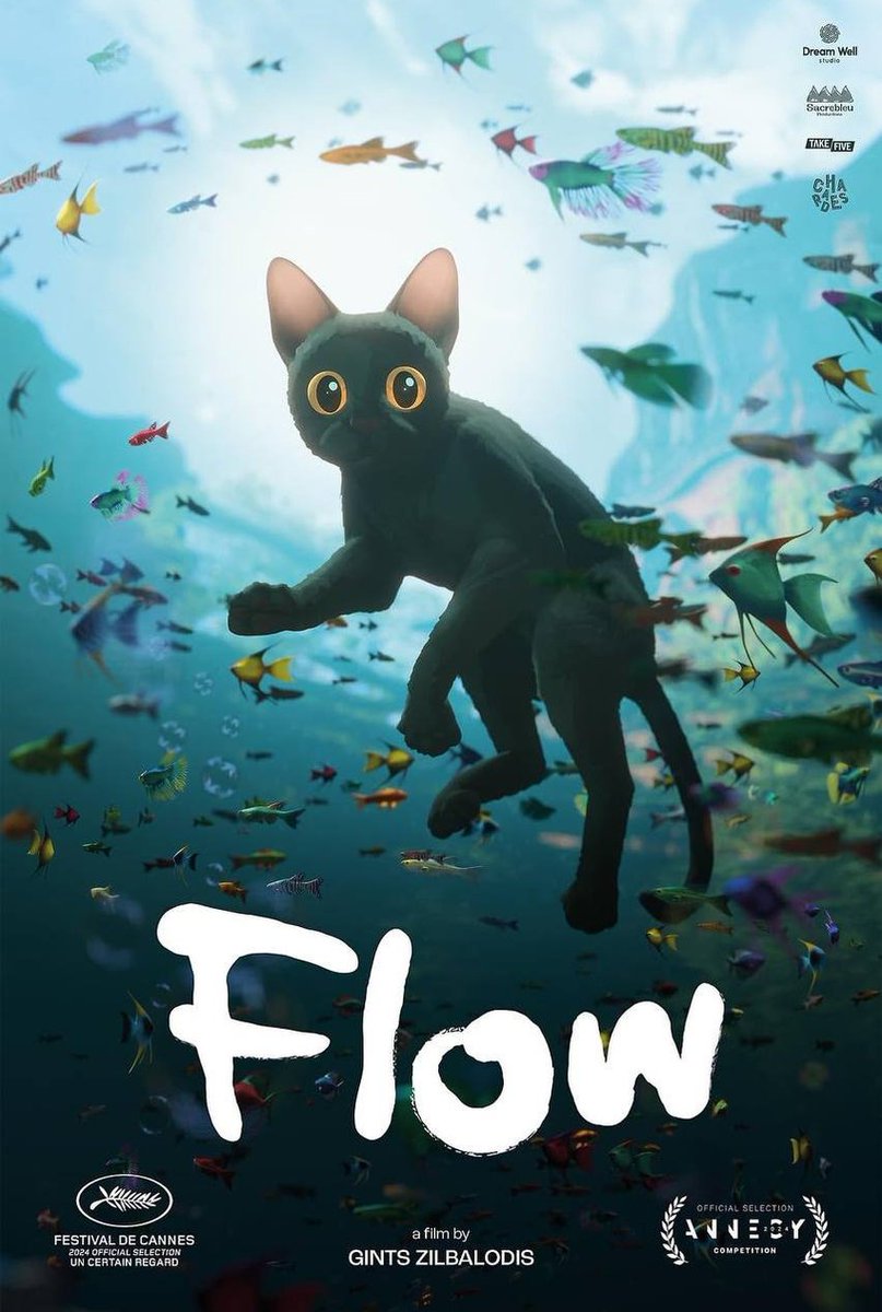 Breaking_meow's tweet image. And this is my relative from Latvia, who starred in the legendary animated film "Flow" ("Straume").
He also participated in Gints Zilbalodis' new project «Limbo», which will be presented at the Locarno Film Festival today
#Flow #Straume #Limbo #Zilbalodis #Locarno #Latvia