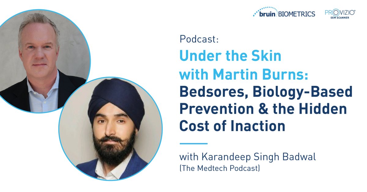 Bruin Biometrics (@bruinbiometrics) on Twitter photo Under the Skin with Martin Burns, CEO Bruin Biometrics: Bedsores, Biology-Based Prevention & The Hidden Cost of Inaction: Interview with Karandeep Singh Badwal of The Medtech Podcast.
sem-scanner.com/news/under-the… Under the Skin with Martin Burns, CEO Bruin Biometrics: Bedsores, Biology-Based Prevention & The Hidden Cost of Inaction: Interview with Karandeep Singh Badwal of The Medtech Podcast.
sem-scanner.com/news/under-the…
