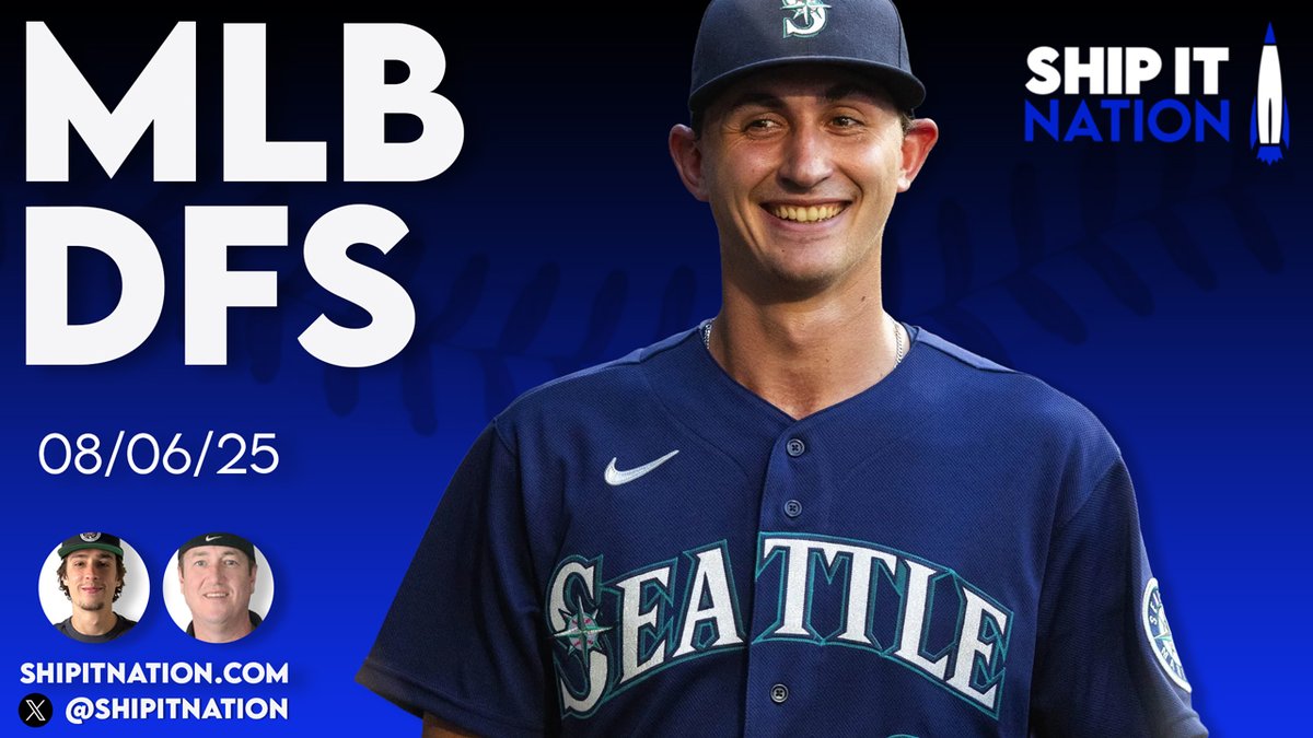 Join <a href="/titletown2121/">Zach Trivett</a> and <a href="/g_rizen/">Scott</a> LIVE, in 25 minutes, as they break down their favorite #MLB #DraftKings &amp; #FanDuel picks and plays for how they plan to attack the slate.

youtube.com/live/OZmHNazqt…