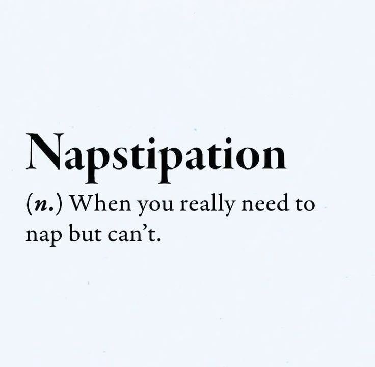 Napstipation