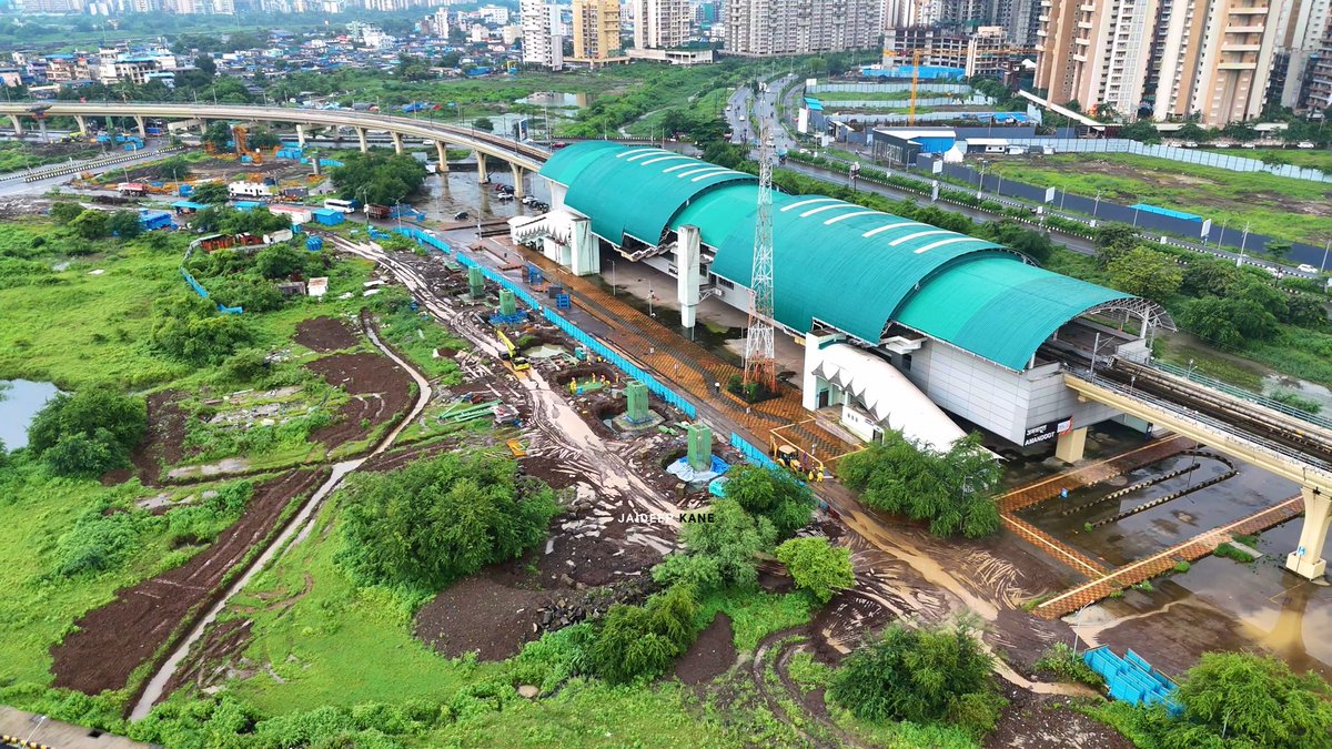 jaideepkane's tweet photo. Mumbai Metro Line 12 - Kalyan Taloja Metro Work Progress August 2025
Full Video Link-
https://t.co/v7dgjqYAVS
Pic1- Girder Launching , Dombivali
Pic2- Dombivali
Pic3- Kalyan Station Metro Station
Pic4- Amandoot Metro Station, Taloja https://t.co/oVmdlYESkL