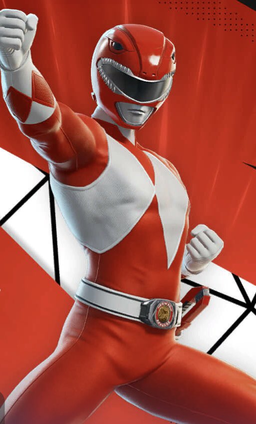 スキン大会レッドレンジャーゲット！