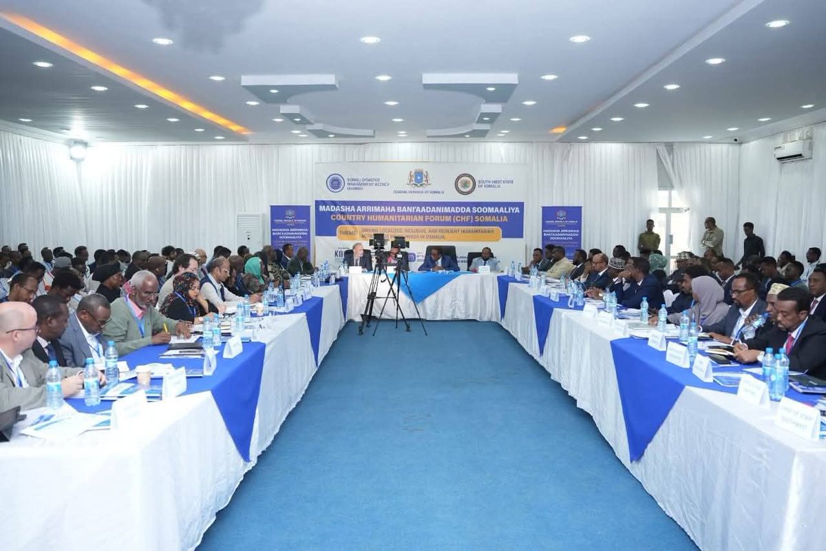 Sasdosom's tweet image. 📍SASDO proudly participated in the 2025 Country Humanitarian Forum (#CHF2025) held in Baidoa, Southwest State 

Grateful to @SoDMA_Somalia &amp;amp; partners for advancing coordination, local leadership &amp;amp; preparedness for climate-driven crises.

#SASDO #HumanitarianAction #Baidoa #ElNin