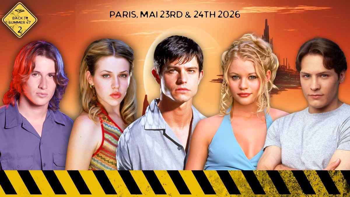 SoundsOfSeries (@soundsofseries) on Twitter photo 🚨 Déjà 5 acteurs confirmés pour la convention #Roswell à Paris avec <a href="/GeeknCheese/">Geek'n Cheese</a>… et ce n’est que le début ! 👽✨
Cette 2e édition s’annonce explosive, préparez-vous ! 💥
🎟️ BILLETTERIE : billetweb.fr/back-to-summer… 🚨 Déjà 5 acteurs confirmés pour la convention #Roswell à Paris avec <a href="/GeeknCheese/">Geek'n Cheese</a>… et ce n’est que le début ! 👽✨
Cette 2e édition s’annonce explosive, préparez-vous ! 💥
🎟️ BILLETTERIE : billetweb.fr/back-to-summer…