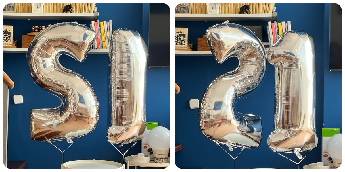 SÍ, 21! 

Aquests són els anys de felicitat que m’han donat les meves filles Aina i Clara ❤️

Que, a més, compten com a 42! Quina gran fortuna aquell 6 d’agost de 2004! 🤩