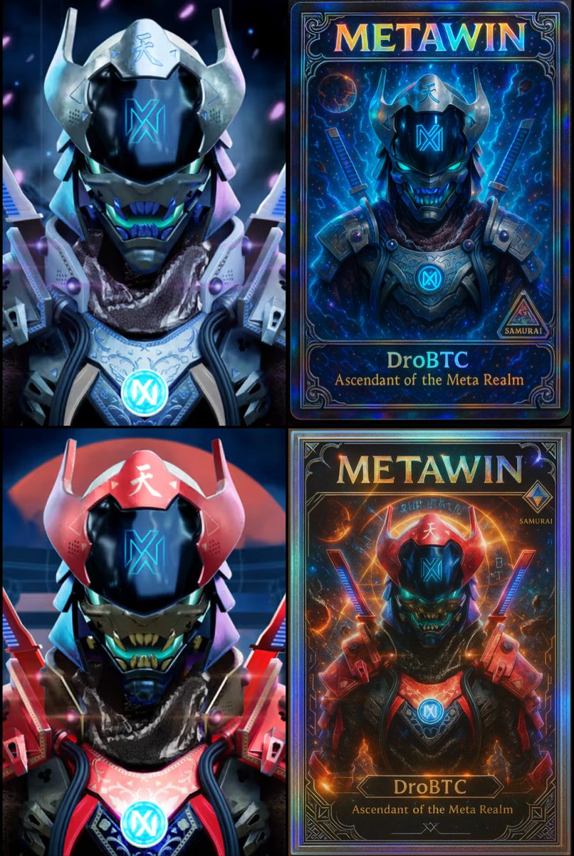 Good Morning and Happy Humpday #Web3 World. Especially to my <a href="/Meta_Winners/">METAWIN</a> Family.
Big things are in store for us #MetaWinnersNFTs
#CASINO $CASINO
#METAMAX
Big Shout Out to <a href="/GuyTahau/">slimcrazy</a> for the Dope Cards.🩵🩵🩵
🫡