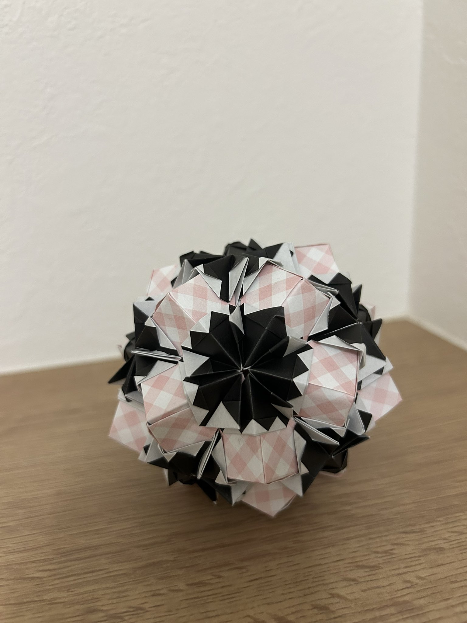 @Kusumi　0303 X-Pin Kusudama - PrwOrigami Folding Tutorial 【くす玉