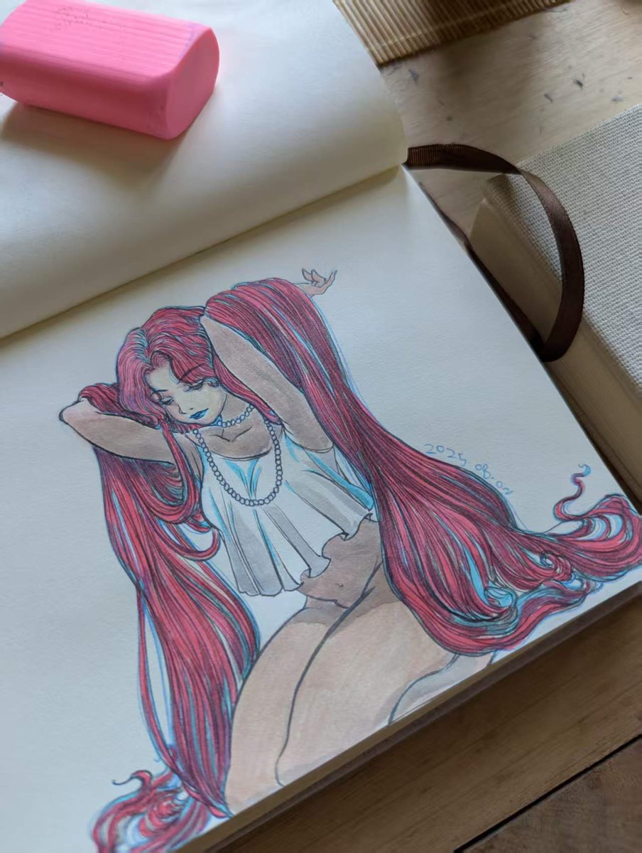 fourlanlan's tweet image. 日常绘画练习。画个粉色头发的女子。
绘画过程youtube youtube.com/watch?v=RFAx00…
#artmoots #watercolors