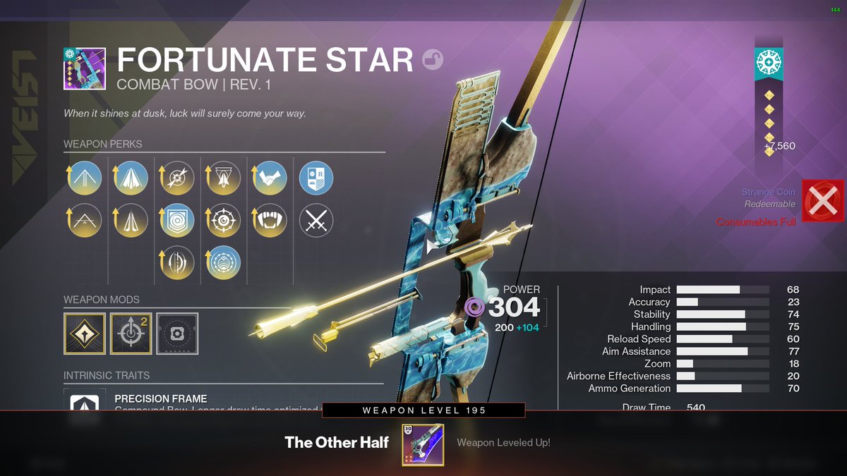 This is how loot should feel <a href="/Destiny2Team/">Destiny 2 Team</a> <a href="/A_dmg04/">dmg04</a> !! Getting occasional T5s while way under cap feels AMAZING and makes me actually want to grind!