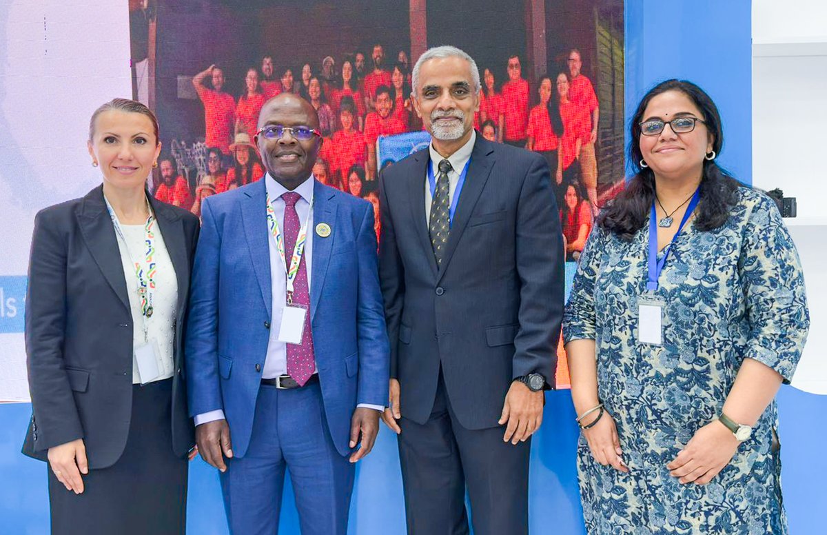 Fruitful exchange with the <a href="/cdri_world/">Coalition for Disaster Resilient Infrastructure</a> delegation at #LLDC3, focused on strengthening telecom infrastructure to advance disaster resilience. We see strong potential to collaborate on digital skills, capacity building &amp; evidence-based emergency preparedness - key pillars of
