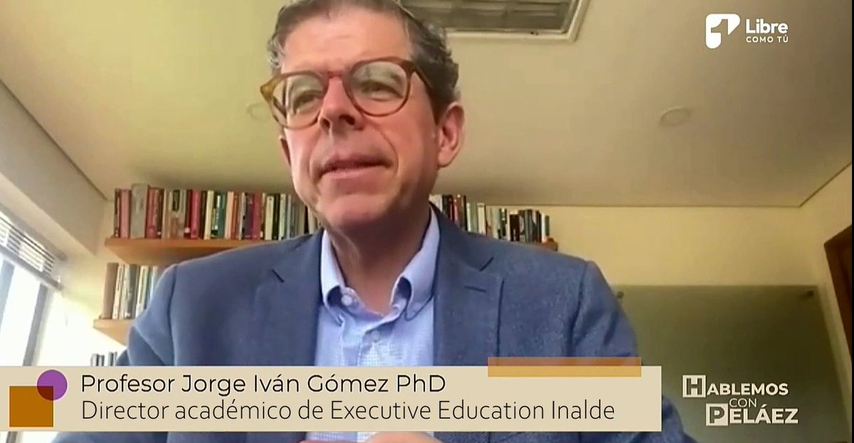 #TransformanINALDE | Jorge Iván Gómez, profesor y director académico de Executive Education de #INALDE, fue entrevistado en @Canal1Colombia para analizar los retos y oportunidades de la #reformalaboral en #Colombia.

Conoce más sobre su visión aquí: inalde.edu.co/noticias/revis…