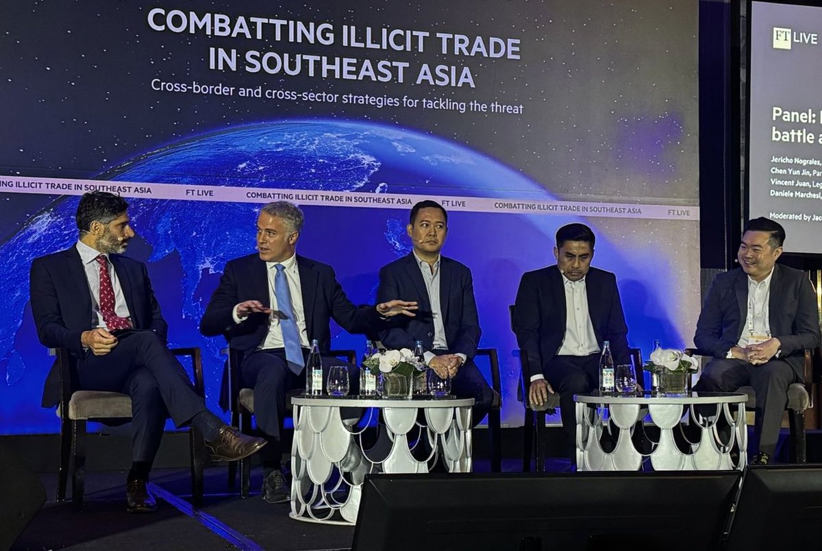 Daniele Marchesi (@danimarchesi80) on Twitter photo Illicit trade is not merely about counterfeit goods and loss revenue — it drives illicit financial flows that fuel transnational organized crime (TOC). Interesting talk at this <a href="/ftlive/">Financial Times Live</a> event about what <a href="/UNODC/">UN Office on Drugs & Crime</a> does to prevent & combat TOC and how private sector can contribute Illicit trade is not merely about counterfeit goods and loss revenue — it drives illicit financial flows that fuel transnational organized crime (TOC). Interesting talk at this <a href="/ftlive/">Financial Times Live</a> event about what <a href="/UNODC/">UN Office on Drugs & Crime</a> does to prevent & combat TOC and how private sector can contribute