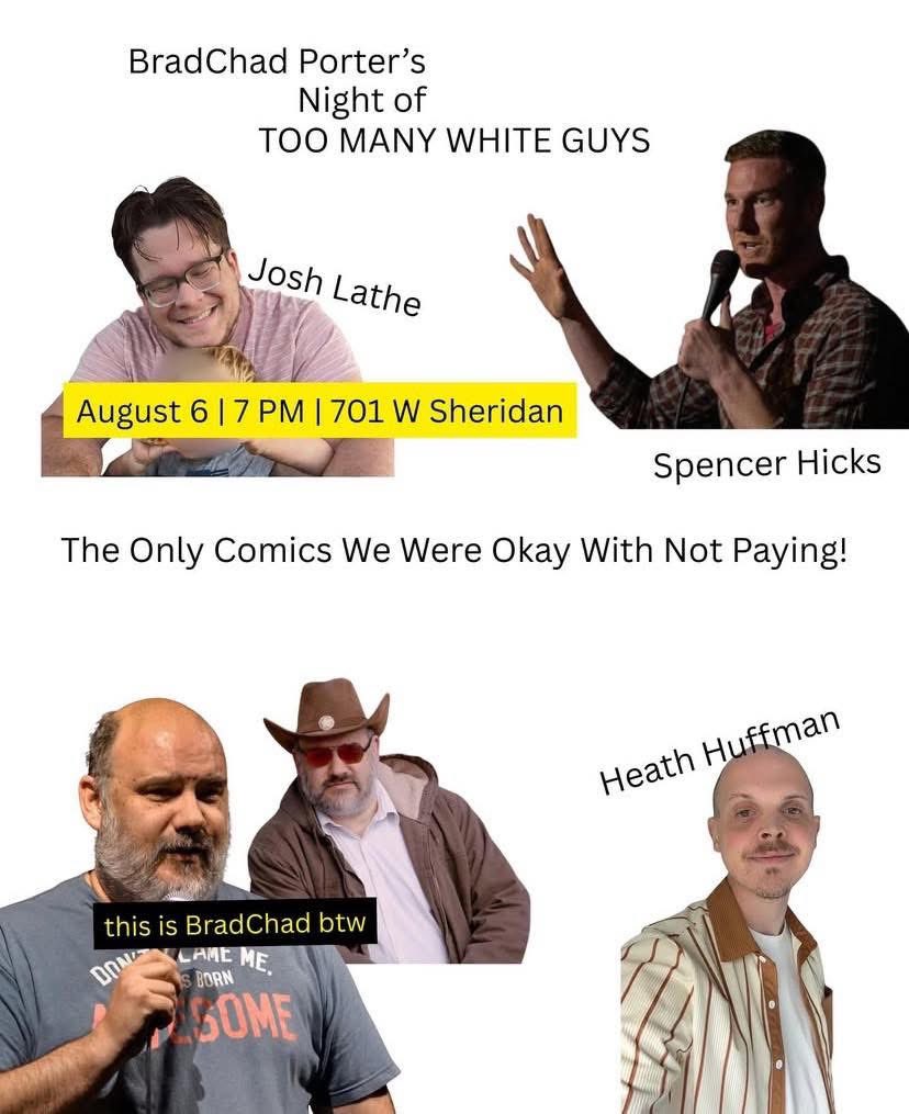 Model9Live's tweet image. FREE COMEDY - TONIGHT - Wed 8/6 - 7PM - The Paramount Screening Room - Film Row OKC 

Come donate to save a piece of OK film history!