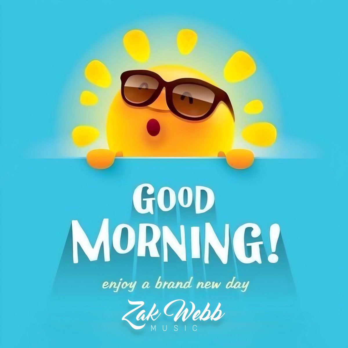 🌞 Good morning! Turn up those tunes &amp; let’s get motivated to make major moves… 
#motivation #morningvibes☀️ #zakwebbmusic