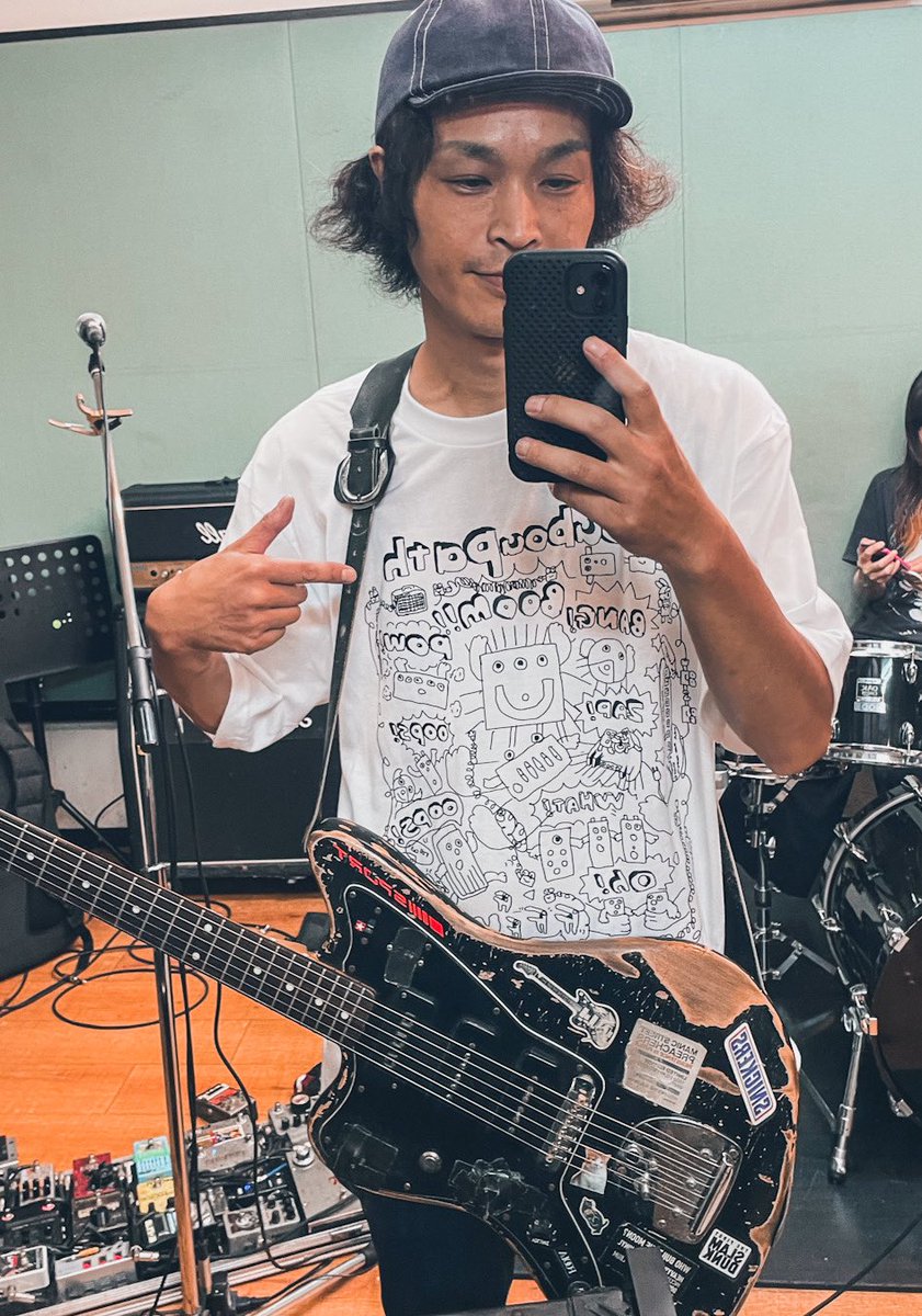 工房pathのTシャツGETしたぜ🎸
いろんなファズペダルのかわいいイラストが描いてあるね。ギターキッズにはたまらないデザインです。

【Tシャツ】FUNNY FUZZY PEDALS!!! | kouboupath thebase.com/to/item?item_i…

哲っちゃん、おこめ画伯ありがとうございます〜😎🎸
<a href="/path021/">工房Path いしかわ</a>