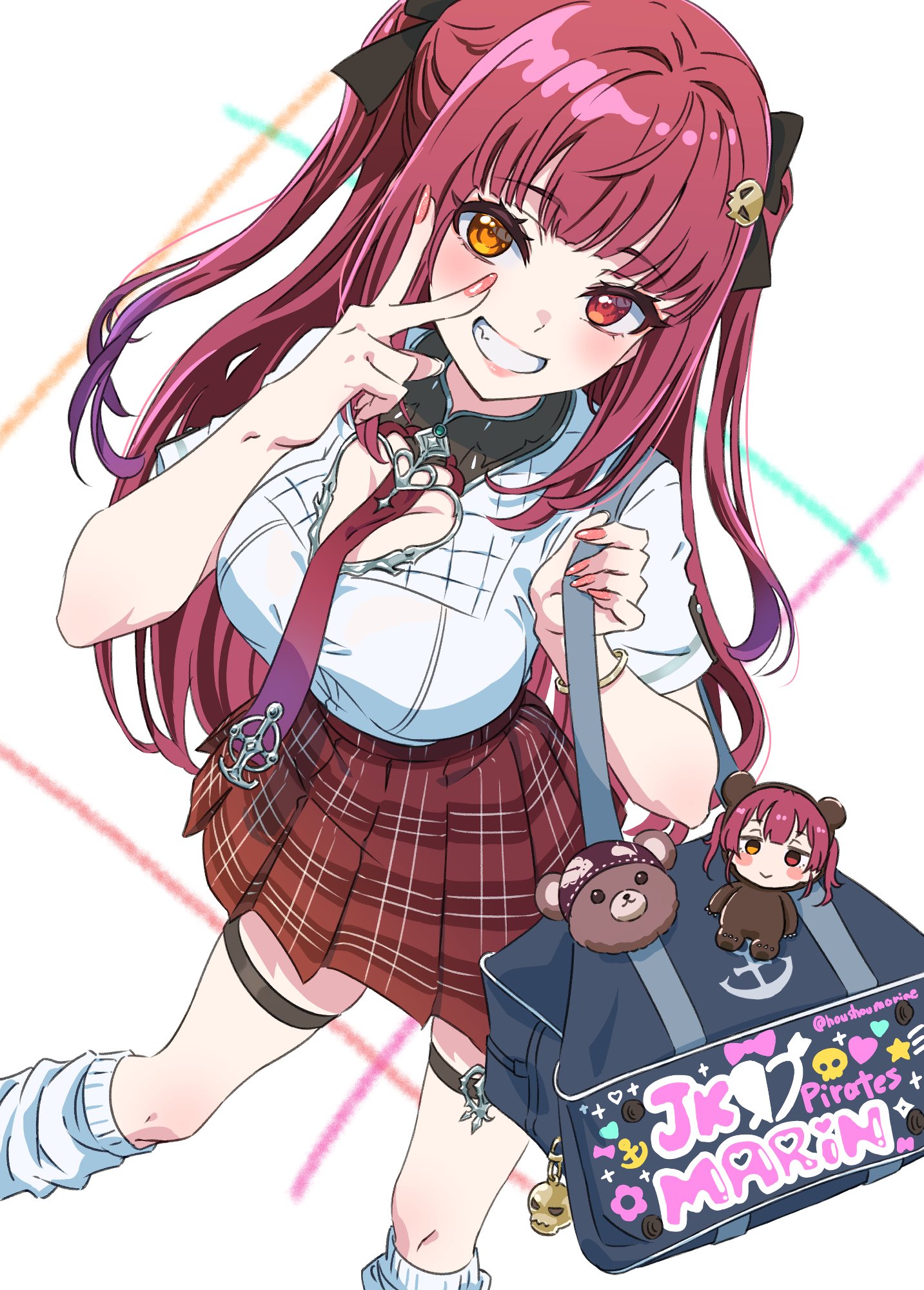 819　こまりん Red Luminous Glasses #4477918 | Zenni Optical