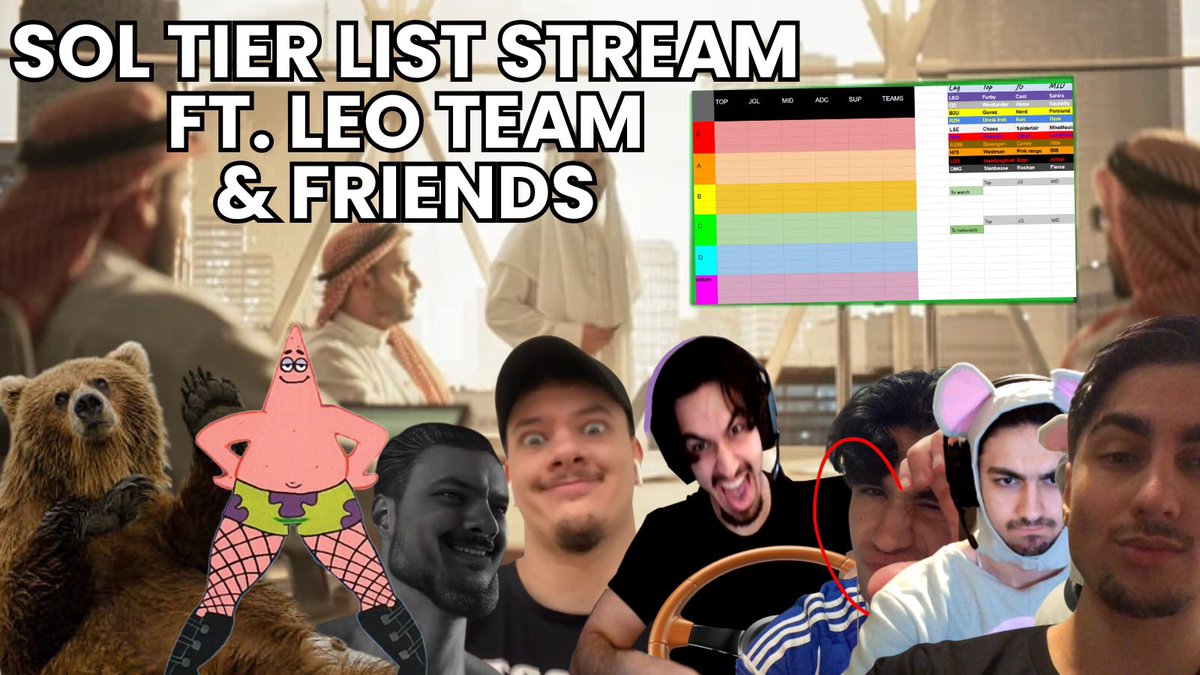 RustySniper (@rustysniper_euw) on Twitter photo SOL DIV1 TIERLIST 21:00 TONIGHT ON STREAM twitch.tv/rustysniper_euw (W <a href="/LEO_Kinx/">Ahmed "Kinx" Elsayed</a> for graphics) SOL DIV1 TIERLIST 21:00 TONIGHT ON STREAM twitch.tv/rustysniper_euw (W <a href="/LEO_Kinx/">Ahmed "Kinx" Elsayed</a> for graphics)