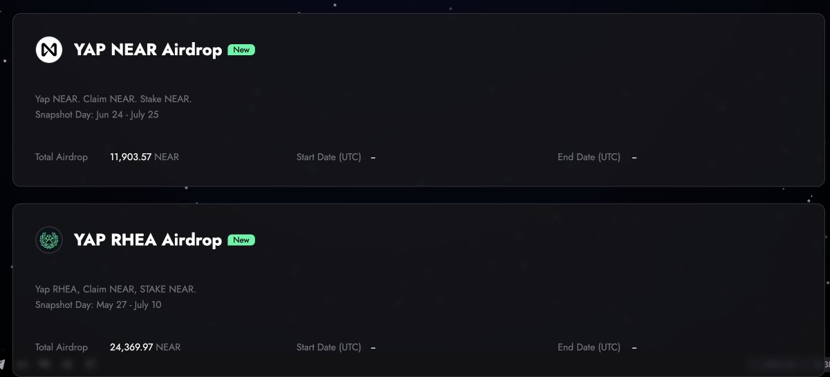 Near Ukraine 🇺🇦 Guild (@nearuaguild) on Twitter photo Everyone yapping about <a href="/rhea_finance/">Rhea Finance</a> airdrop
Is it biggest airdrop on Near for whole time? Got few thouthands from it, great job guys Everyone yapping about <a href="/rhea_finance/">Rhea Finance</a> airdrop
Is it biggest airdrop on Near for whole time? Got few thouthands from it, great job guys
