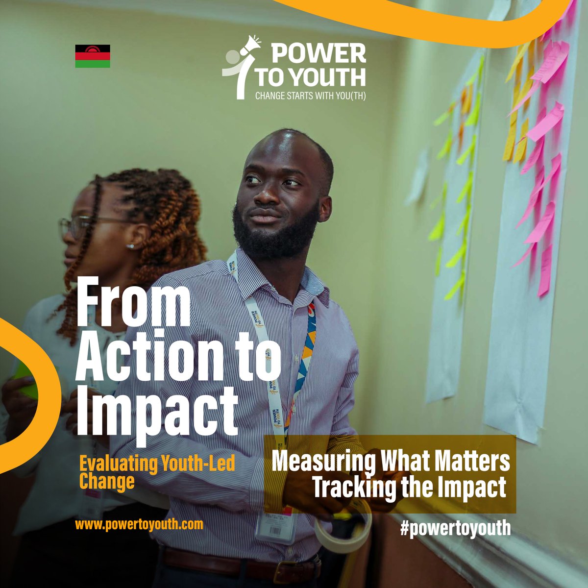 Power2Youth_Mw's tweet photo. 𝐄𝐯𝐚𝐥𝐮𝐚𝐭𝐢𝐧𝐠 𝐭𝐡𝐞 𝐈𝐦𝐩𝐚𝐜𝐭 𝐨𝐟 𝐎𝐮𝐫 𝐖𝐨𝐫k
As we evaluate our work, we’re tracking real change: shifts in attitudes, strengthened voices, and safer futures. Measuring what matters ensures that every effort leads to lasting impact.

#MeasuringImpact #LetYouthLead https://t.co/8oVbuXVHam