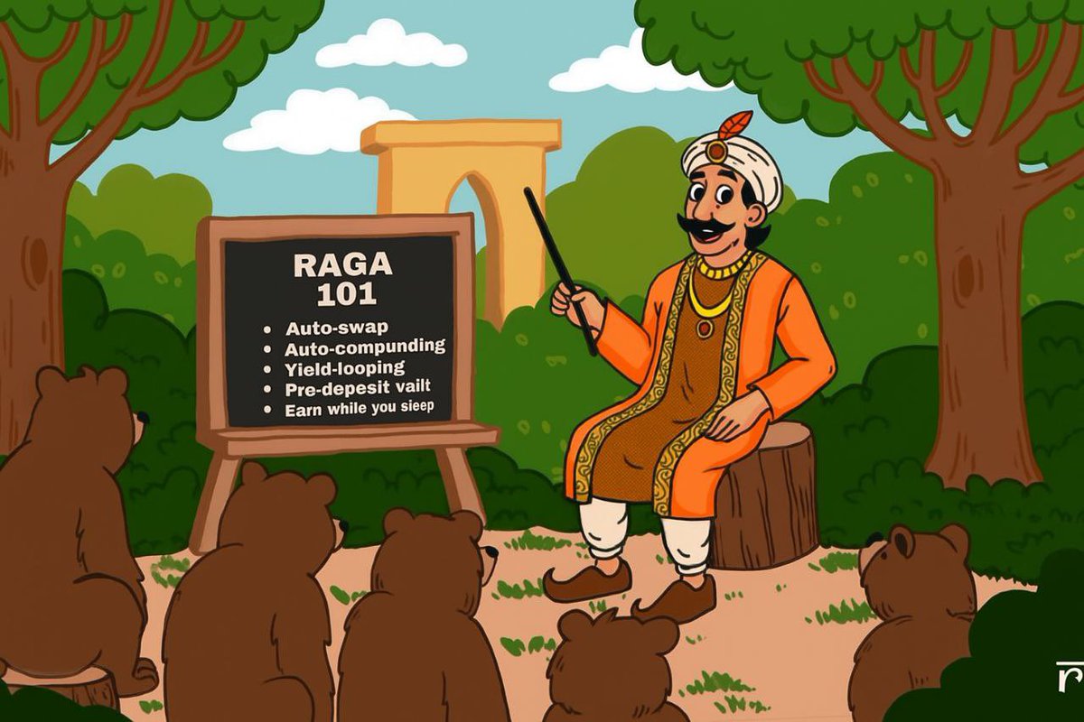 Most DeFi strategies stop at one layer of profit.
You stake, you earn, and that’s it.

But what if your rewards could generate even more rewards?
On repeat. Automatically.

That’s what @RagaFinance does as the Protocol Turning Yield Into a Full-Time Worker

Raga is a new DeFi