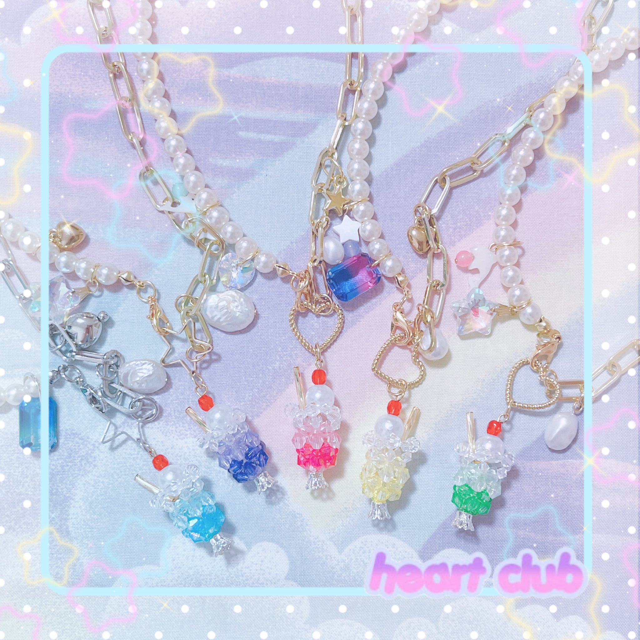 シーグラスアート　♡いちごファーム♡　LOVEバージョン シーグラスアート ♡いちごファーム♡ LOVEバージョン