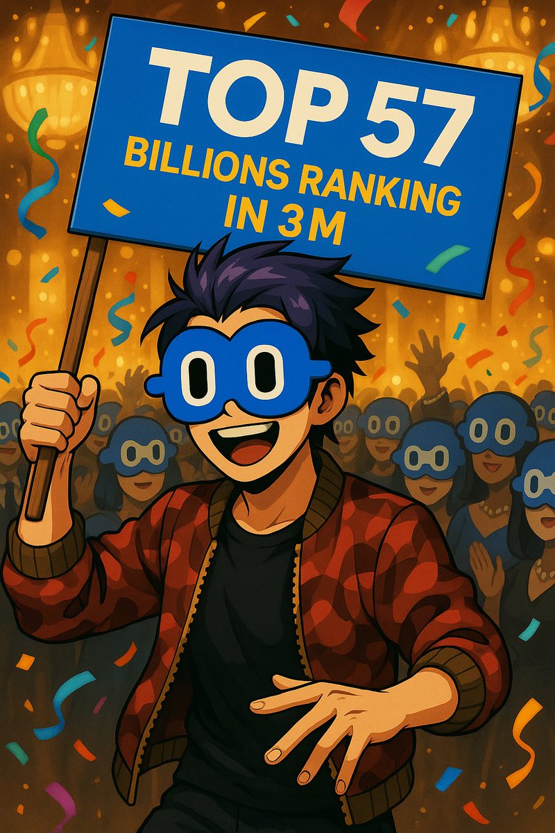 gBillions dear <a href="/billions_ntwk/">Billions</a> lovers 🔥

The Billions Public Sale is now Live on <a href="/KaitoAI/">Kaito AI 🌊</a> 👌 

Just hit rank 57 on the 6M <a href="/billions_ntwk/">Billions</a> leaderboard on Kaito.
Grateful for the journey so far, and I genuinely believe something big is ahead for all of us.

This isn’t just noise on