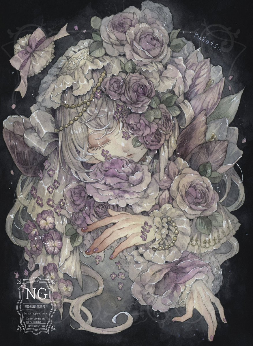 ダ*꒱様 虹色の天の川　　　絵画原画 油絵 油彩 油彩画 絵 絵画【ネモフィラの田んぼに輝く天の川