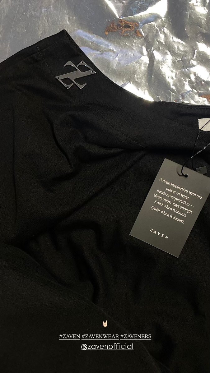 🤘🏻พร้อมเปงชาวร้อคแบบคุรซีอีโอแน้ว
#ZAVEN 
#ZAVENWEAR
#ZAVENERS