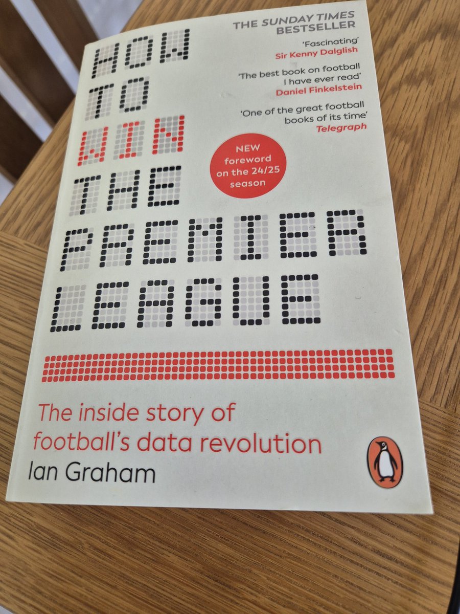 IanRowly38's tweet photo. @alibruceball @chris_sutton73 @StatmanDave Great to have you 3 back with a klaxon heavy pod! Just bought this for a bit of holiday reading; I'm sure @chris_sutton73 has already read it cover to cover!? https://t.co/IbgnqUtmhs