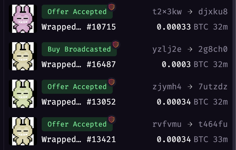 TheHawk (@packbagpoints) on Twitter photo In my opinion, <a href="/MEonBTC/">Magic Eden on Bitcoin π§</a> owes a refund to any buyer who's collection offer was accepted on Labitbus this AM for collection numbers north of 10,000.
<a href="/stutxo/">stu π₯ͺπ₯</a> had said it was going to be a 10K collection. Now M.E. is letting wrapped numbers north of that get picked up & indexed into In my opinion, <a href="/MEonBTC/">Magic Eden on Bitcoin π§</a> owes a refund to any buyer who's collection offer was accepted on Labitbus this AM for collection numbers north of 10,000.
<a href="/stutxo/">stu π₯ͺπ₯</a> had said it was going to be a 10K collection. Now M.E. is letting wrapped numbers north of that get picked up & indexed into