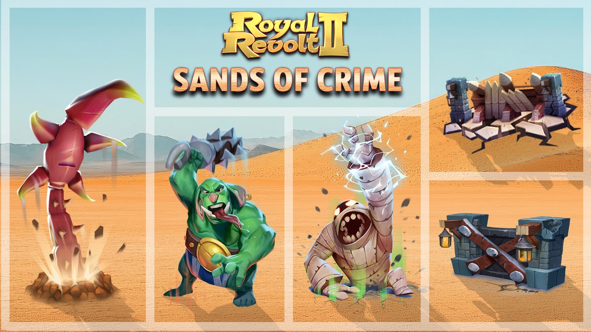 Royal Revolt 2 tweet media