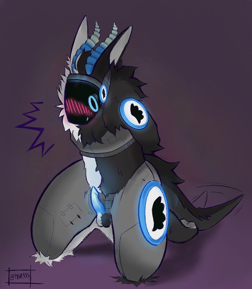 for a buddy of mine, protogens are interesting to draw