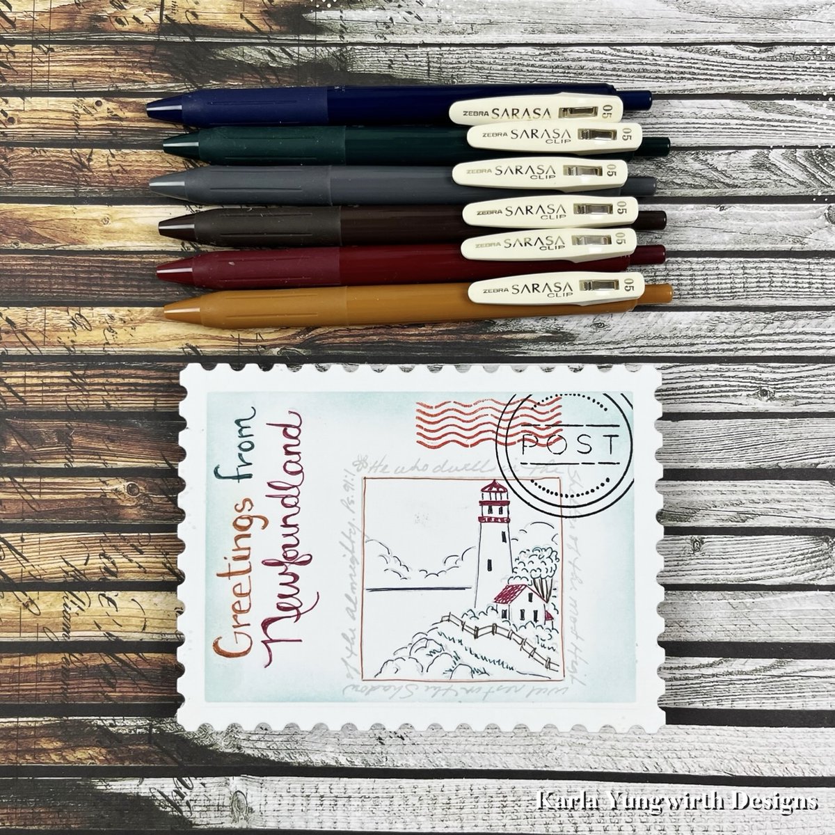 Zebra Pen Canada (@zebrapencanada) on Twitter photo Creating my own little postcard with this hand-drawn "Greetings from Newfoundland" design. Sarasa Vintage Clip magic for subtle shades! 💌 Thanks <a href="/karla_yungwirth/">Karla Yungwirth</a>
#HandmadePostcard #GreetingsFrom #newfoundland #sarasavintage #ArtistOnInstagram Creating my own little postcard with this hand-drawn "Greetings from Newfoundland" design. Sarasa Vintage Clip magic for subtle shades! 💌 Thanks <a href="/karla_yungwirth/">Karla Yungwirth</a>
#HandmadePostcard #GreetingsFrom #newfoundland #sarasavintage #ArtistOnInstagram