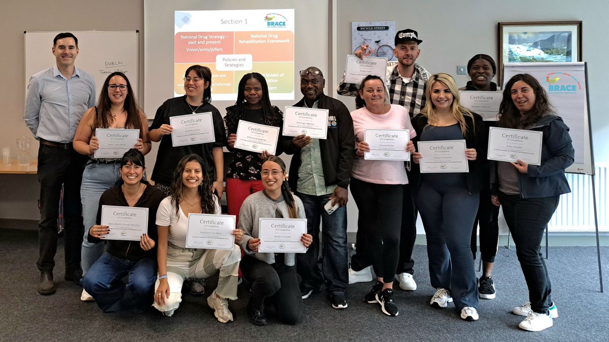 Congratulations to the staff <a href="/SimonCommunity/">Simon Communities of Ireland</a> who have completed the QQI Level 6 award in Keyworking, Care Planning &amp; Case Management. We look forward to future collaborations. Thank you to Neil, who attended the cert presentation with the group yesterday.