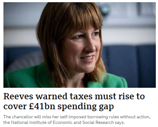 Whatever happend to the £22bn black hole? 

Oh, it's doubled.