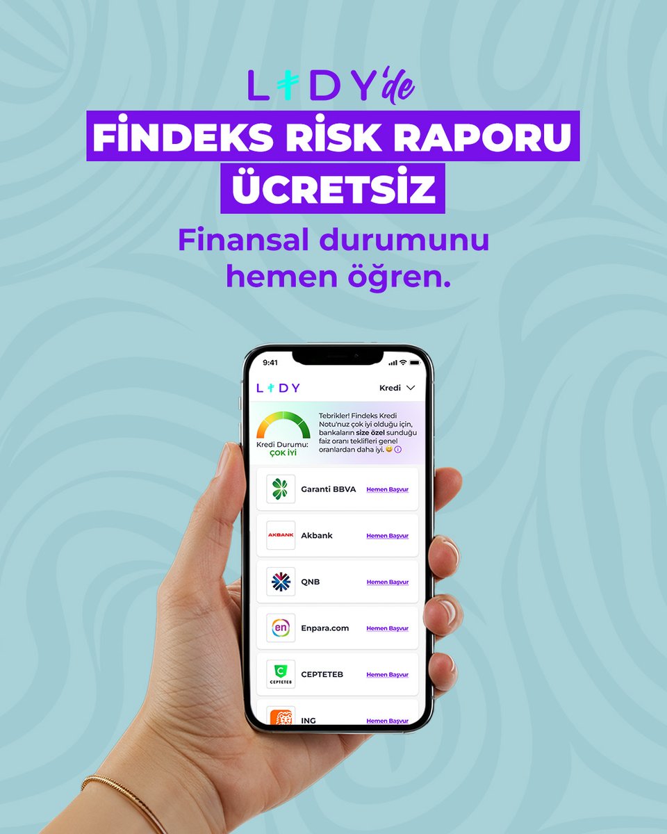 Artık finansal durumunu öğrenmek çok kolay 🤓