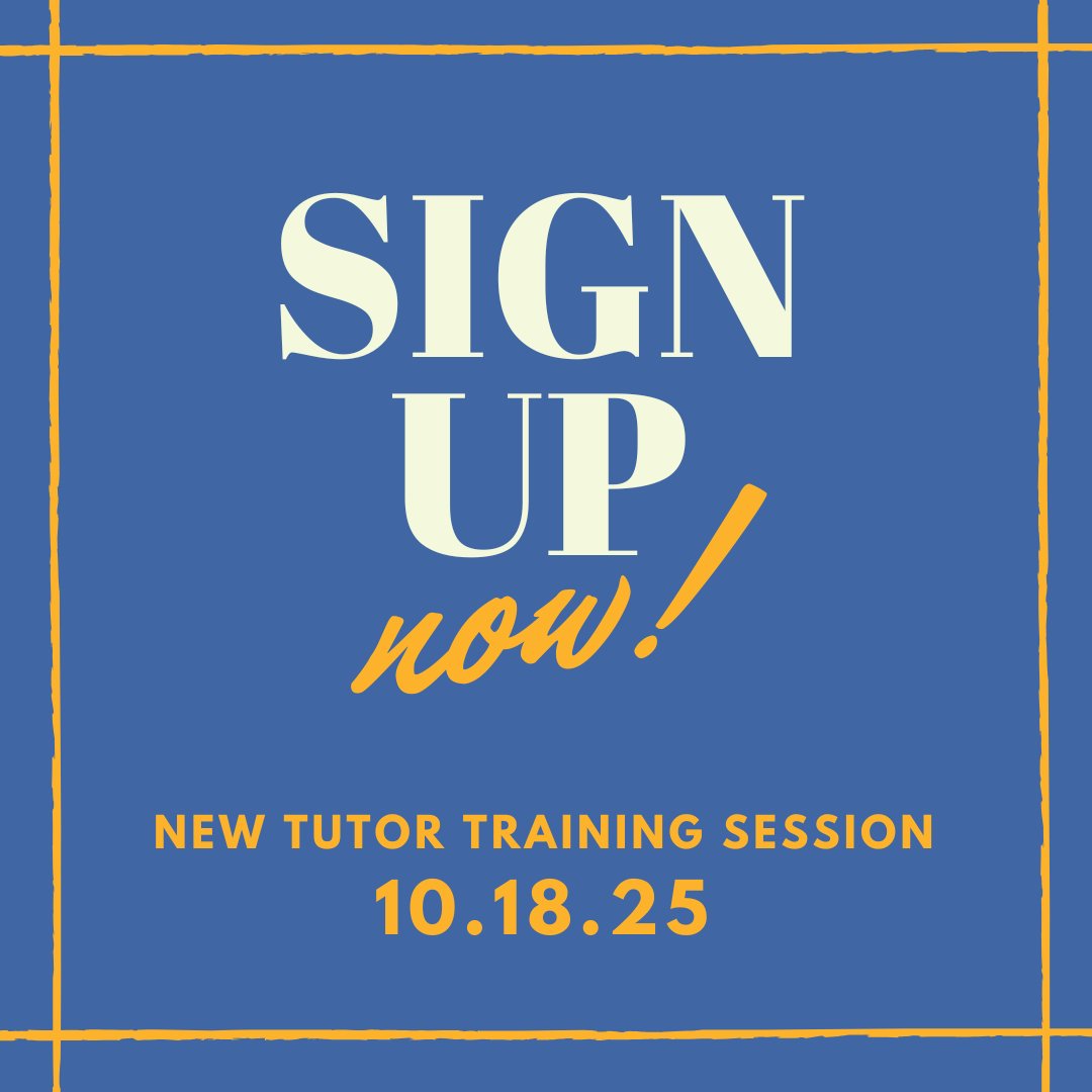 AACLC (@aaclc) on Twitter photo Volunteer with us! Sign up for our October 18 new tutor training session now. We'll cover literacy, math, ESL, and high school diploma prep tutoring. Email Jane at director@aaclc.org to reserve a spot. Volunteer with us! Sign up for our October 18 new tutor training session now. We'll cover literacy, math, ESL, and high school diploma prep tutoring. Email Jane at director@aaclc.org to reserve a spot.