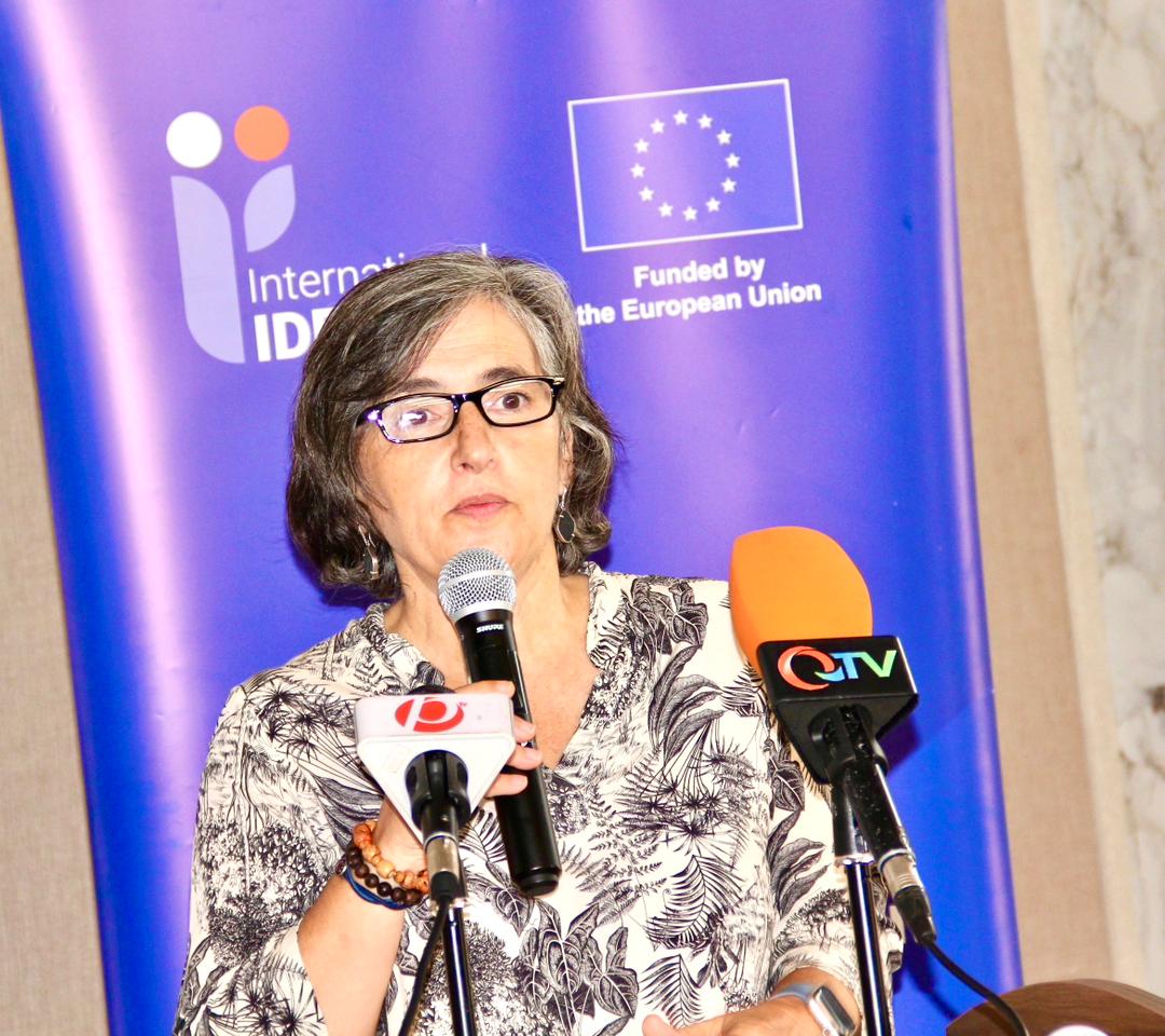 IDEA_Africa's tweet image. .@IDEA_Africa, in partnership with @gmpressunion, is organising a 2-day validation of the 2025 Draft Cherno Jallow Charter of Ethics for journalists.
The draft introduces new provisions on hate speech, fake news, disability & artificial intelligence. 
@EUinTheGambia #EUCODE