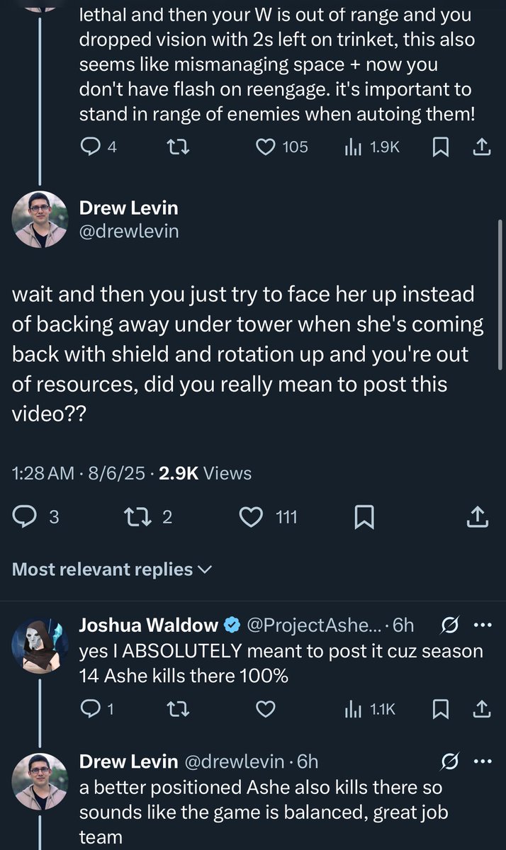 Yeah drew is by far the best rioter we’ve ever had and it’s not even close