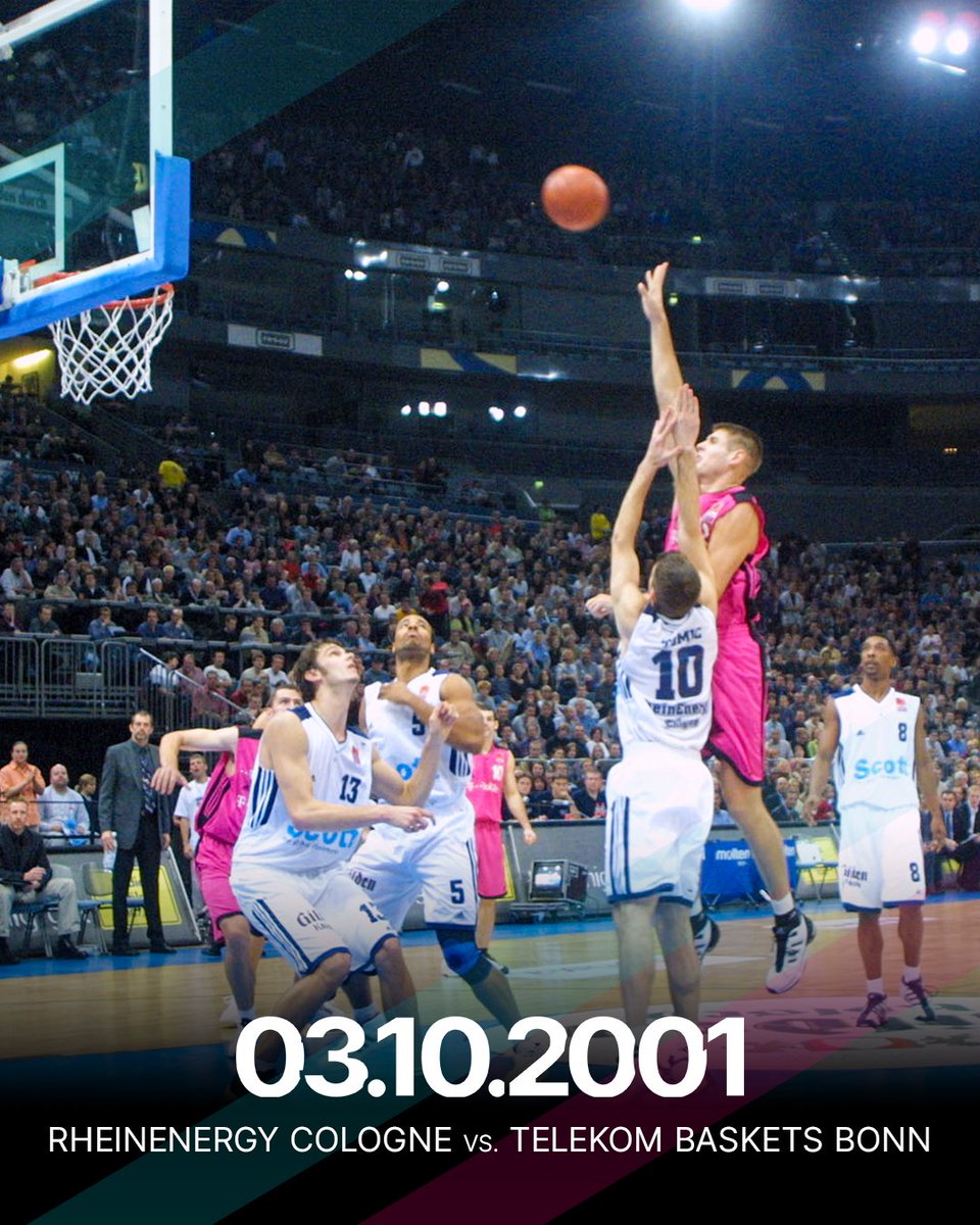 Telekom Baskets Bonn (@telekombaskets) on Twitter photo Nicht nur Heimspiele haben wir in der heutigen <a href="/LANXESSarena/">LANXESS arena</a> ausgetragen. Auch auswärts sind wir dort einige Male angetreten.
Zum ersten Mal war das am 03.10.2001 der Fall: Gegen RheinEnergy Cologne konnten wir vor über 2000 mitgereisten Baskets-Fans mit 85:66 gewinnen!
📸Wolter Nicht nur Heimspiele haben wir in der heutigen <a href="/LANXESSarena/">LANXESS arena</a> ausgetragen. Auch auswärts sind wir dort einige Male angetreten.
Zum ersten Mal war das am 03.10.2001 der Fall: Gegen RheinEnergy Cologne konnten wir vor über 2000 mitgereisten Baskets-Fans mit 85:66 gewinnen!
📸Wolter