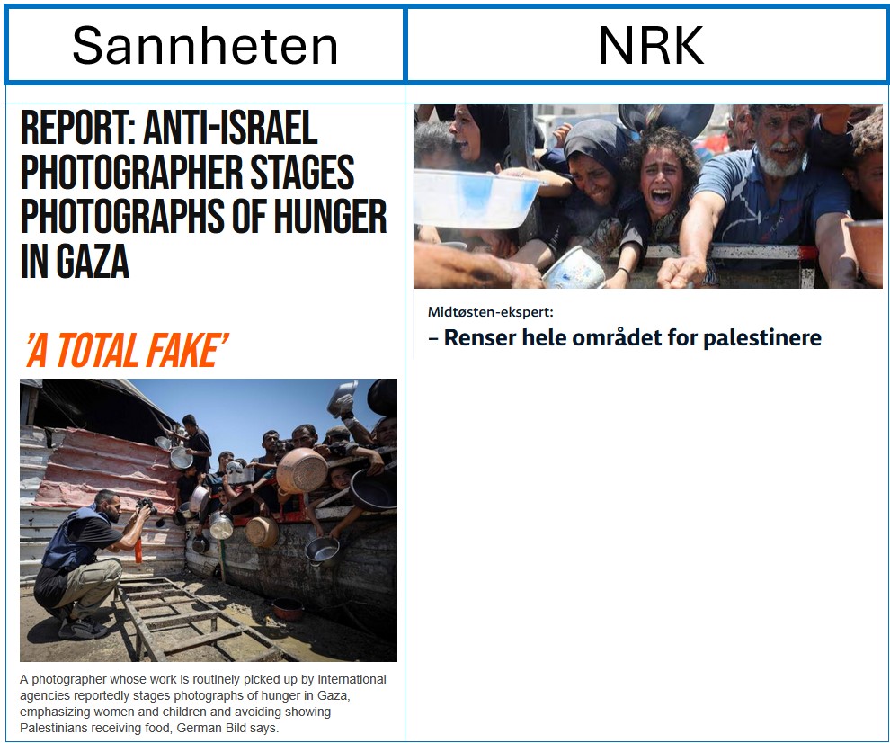 iPotet's tweet image. Kan hele mediadekningen av sult i Gaza være ren desinformasjon?